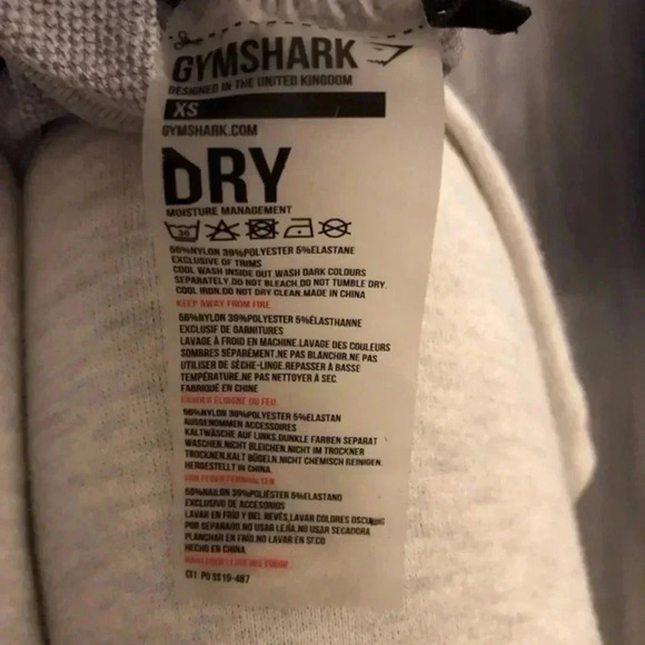 GYMSHARK HIGH WAISTED‎ FLEX LEGGINGS DRY XS CHARCOAL/STEEL BLUE - Picture 6 of 8